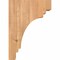 Ekena Millwork Pescadero Smooth Corbel, Western Red Cedar, 5 1/2"W x 10"D x 14"H COR06X10X14PEC00SWR - alternate 3